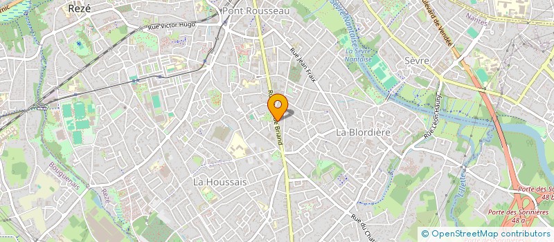 localisation de l'entreprise MADAME ANNE LENORMAND  REZE