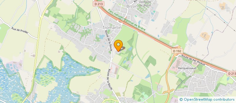 localisation de l'entreprise MADAME ANNE LEON  GUERANDE