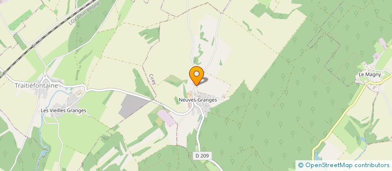 localisation de l'entreprise MADAME ANNE LEPEULE  CIREY