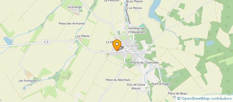 localisation de l'entreprise MADAME ANNE LEQUESNE à LUZILLE