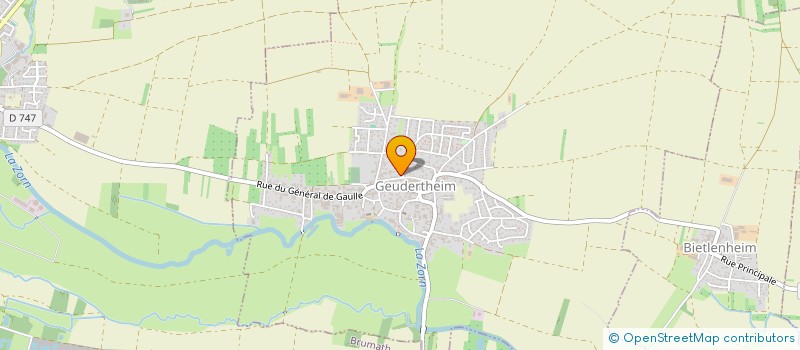 localisation de l'entreprise MADAME ANNE LERGENMULLER  GEUDERTHEIM