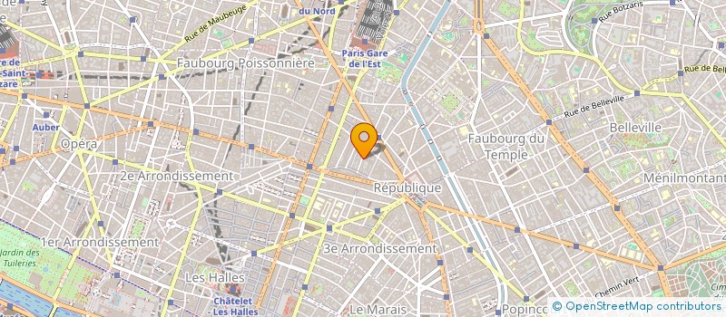 localisation de l'entreprise MADAME ANNE LERONDE à PARIS