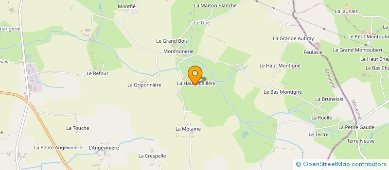localisation de l'entreprise MADAME ANNE LEROYER à LA CHAPELLE FLEURIGNE
