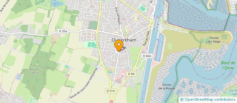 localisation de l'entreprise MADAME ANNE LETERREUX  OUISTREHAM