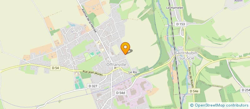 localisation de l'entreprise MADAME ANNE LETOURNEL  OFFRANVILLE