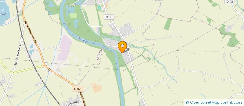 localisation de l'entreprise MADAME ANNE LETUFFE  GREPIAC