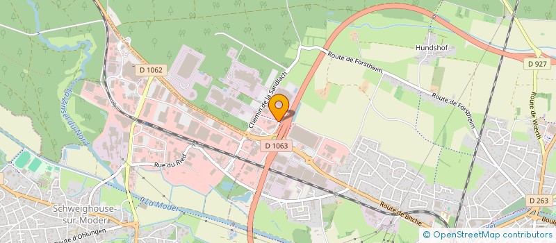 localisation de l'entreprise MADAME ANNE LETZELTER  HAGUENAU