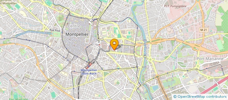 localisation de l'entreprise MADAME ANNE LEVASSEUR à MONTPELLIER