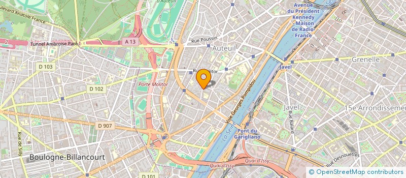 localisation de l'entreprise MADAME ANNE LEVY  PARIS