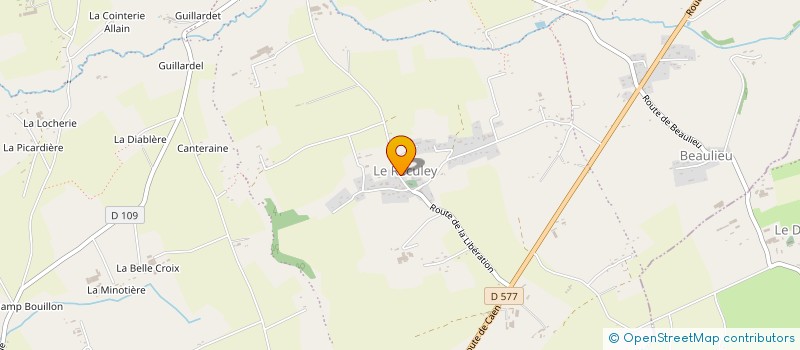 localisation de l'entreprise MADAME ANNE LEWIS  SOULEUVRE EN BOCAGE