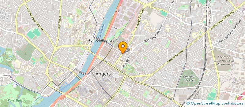 localisation de l'entreprise MADAME ANNE LIAULT à ANGERS