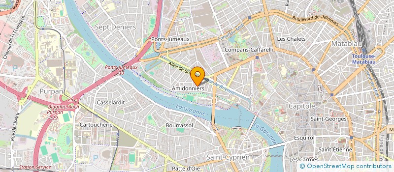 localisation de l'entreprise MADAME ANNE-LINE CHORLET à TOULOUSE