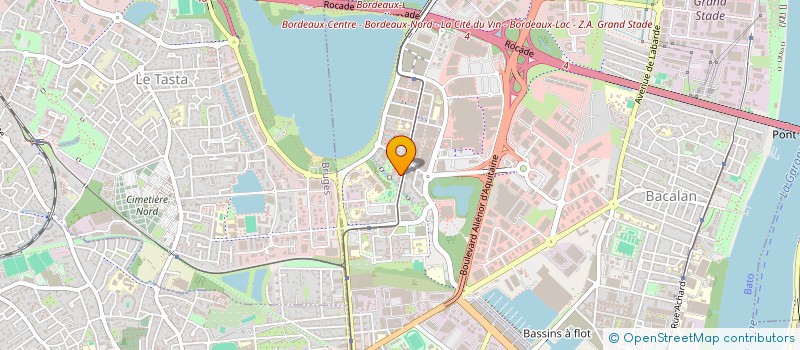 localisation de l'entreprise MADAME ANNE LIONELLE MAKON à BORDEAUX