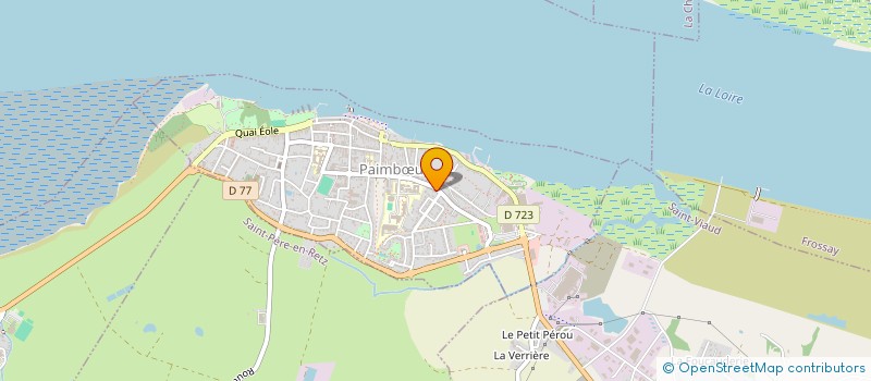 localisation de l'entreprise MADAME ANNE-LISE BARON  PAIMBUF