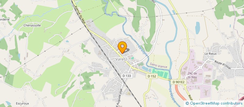 localisation de l'entreprise MADAME ANNE-LISE BOSSOUTROT  VARETZ