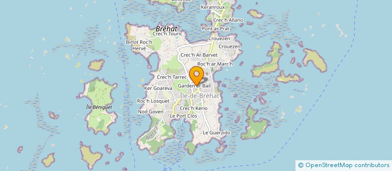 localisation de l'entreprise MADAME ANNE-LISE BOULLIER  ILE-DE-BREHAT