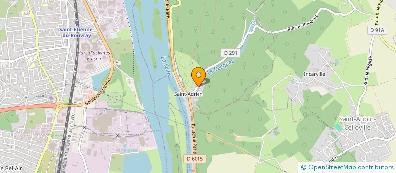 localisation de l'entreprise MADAME ANNE-LISE CARTESSE  BELBEUF