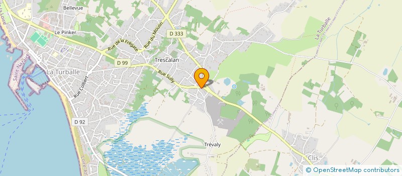 localisation de l'entreprise MADAME ANNE-LISE CHAPOTTE  GUERANDE