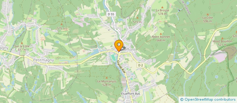 localisation de l'entreprise MADAME ANNE-LISE CHEVIRON à ETUEFFONT