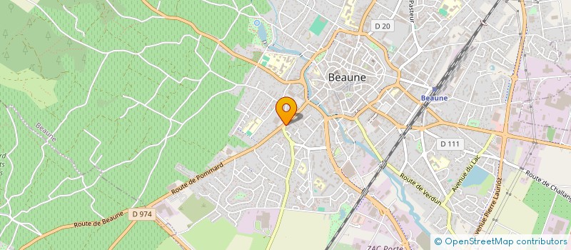 localisation de l'entreprise MADAME ANNE-LISE CLERC à BEAUNE