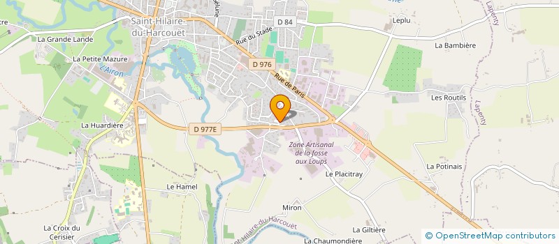 localisation de l'entreprise MADAME ANNE-LISE COLIN  SAINT-HILAIRE-DU-HARCOUET