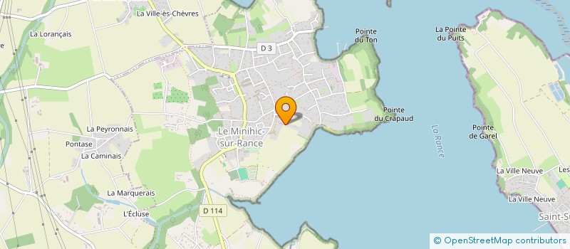 localisation de l'entreprise MADAME ANNE-LISE COUDRAY  JUGON-LES-LACS