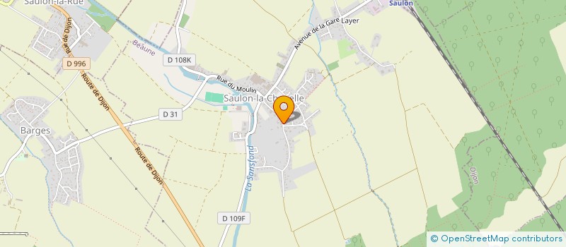localisation de l'entreprise MADAME ANNE-LISE DECOSNE à SAULON-LA-CHAPELLE