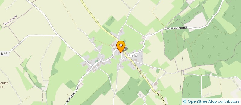 localisation de l'entreprise MADAME ANNE-LISE DEDOURGE--SAINT-POL  FIEFS