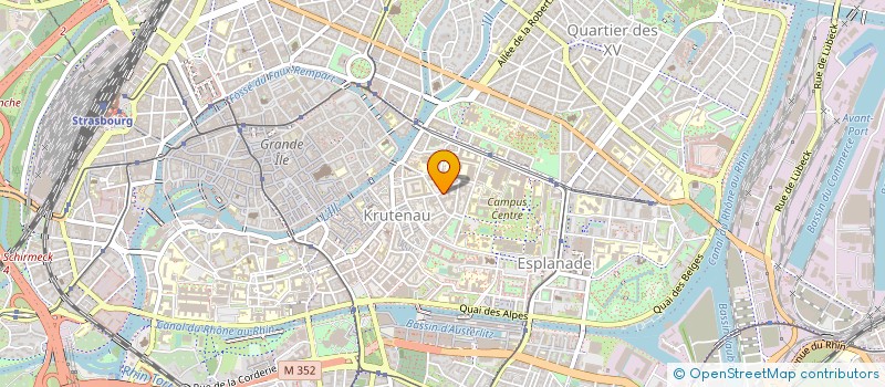 localisation de l'entreprise MADAME ANNE-LISE DELAPORTE à STRASBOURG