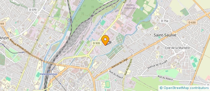 localisation de l'entreprise MADAME ANNE-LISE DONNAY à VALENCIENNES