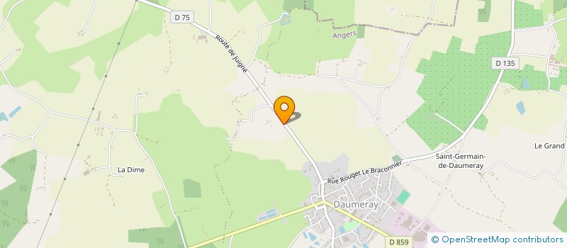 localisation de l'entreprise MADAME ANNE-LISE DURIF à MORANNES SUR SARTHE-DAUMERAY