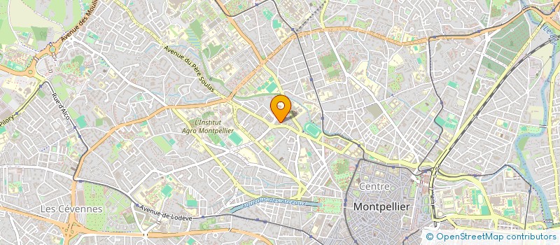 localisation de l'entreprise MADAME ANNE LISE FARCY à MONTPELLIER