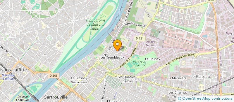 localisation de l'entreprise MADAME ANNE-LISE GEORGETTE SCHIERY  SARTROUVILLE