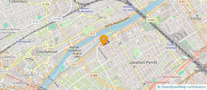 localisation de l'entreprise MADAME ANNE-LISE GERARD à LEVALLOIS-PERRET