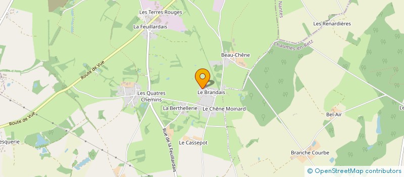 localisation de l'entreprise MADAME ANNE-LISE GUERIN  CHAUMES-EN-RETZ