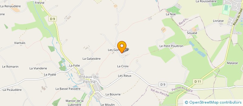 localisation de l'entreprise MADAME ANNE-LISE LAMBERT à PERCHE EN NOCE