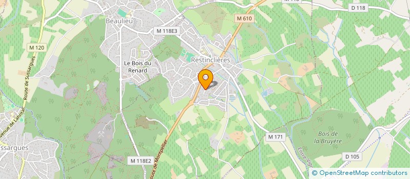 localisation de l'entreprise MADAME ANNE-LISE LECERF  RESTINCLIERES