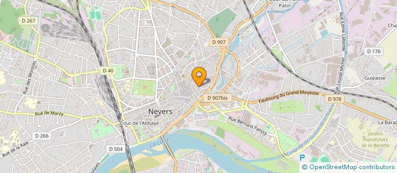 localisation de l'entreprise MADAME ANNE LISE LHOSPIED à NEVERS