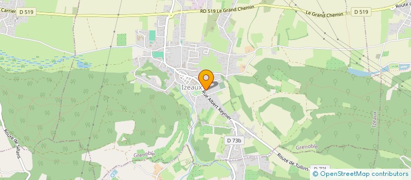 localisation de l'entreprise MADAME ANNE-LISE LOMBARD  IZEAUX