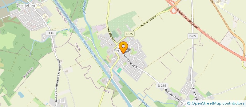 localisation de l'entreprise MADAME ANNE-LISE MAHAUD  FERIN