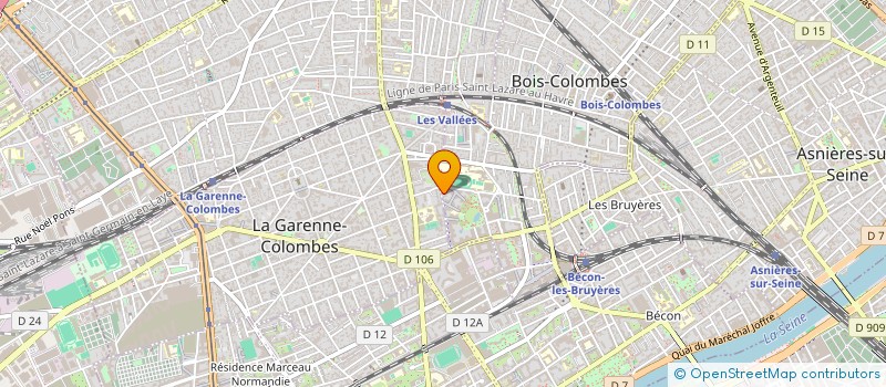 localisation de l'entreprise MADAME ANNE-LISE MAILLET à BOIS-COLOMBES