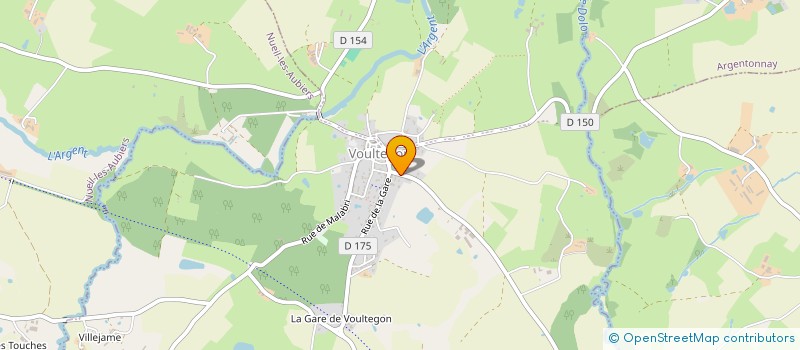 localisation de l'entreprise MADAME ANNE-LISE MAREE à VOULMENTIN