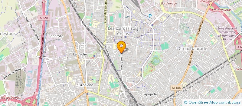 localisation de l'entreprise MADAME ANNE-LISE MASDEBAIL  TOULOUSE