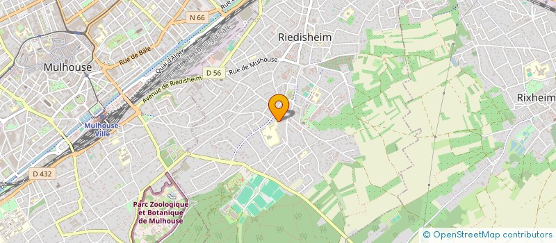 localisation de l'entreprise MADAME ANNE-LISE MEUNIER  RIEDISHEIM