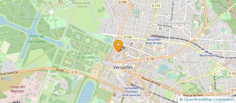 localisation de l'entreprise MADAME ANNE-LISE MEUNIER à VERSAILLES