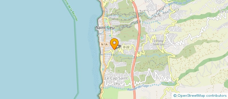 localisation de l'entreprise MADAME ANNE-LISE NIEL  SAINT-LEU