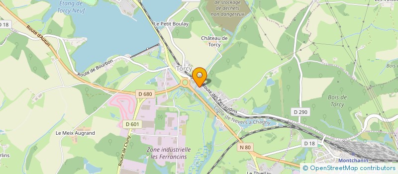 localisation de l'entreprise MADAME ANNE LISE NOIZILLIER  TORCY