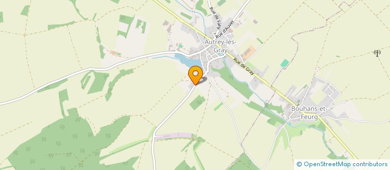 localisation de l'entreprise MADAME ANNE-LISE PION  AUTREY-LES-GRAY