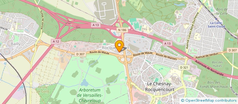 localisation de l'entreprise MADAME ANNE-LISE PIREYRE  LE CHESNAY-ROCQUENCOURT