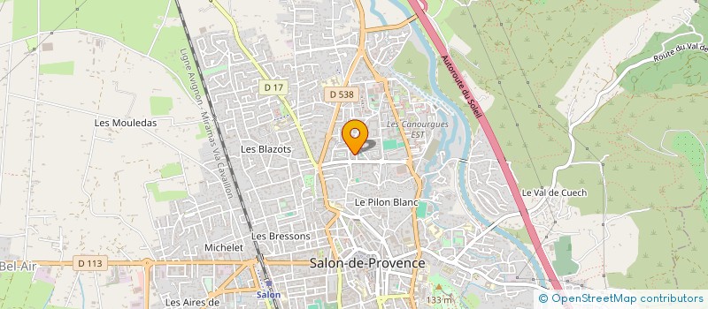 localisation de l'entreprise MADAME ANNE LISE SAMPIERI à SALON-DE-PROVENCE